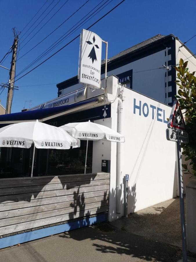 Le Breton Hotel Basse-Indre Buitenkant foto